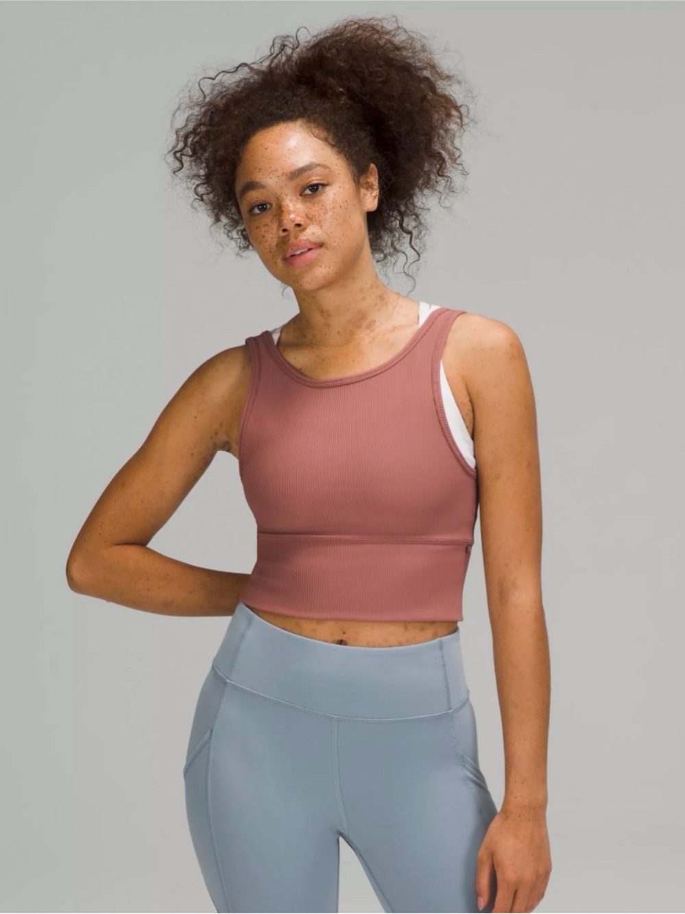 LULULEMON POWER PIVOT TANK *RIB - Worn Once